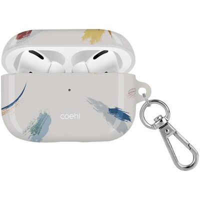 Uniq étui Coehl Reverie AirPods Pro beżowy/soft ivory (Manchon pour casque d'écoute), Étui pour écouteurs + casque, Beige - Publicité Uniq étui Coehl Reverie AirPods Pro beżowy/soft ivory (Manchon pour casque d'écoute), Étui pour écouteurs + casque, Beige - Publicité