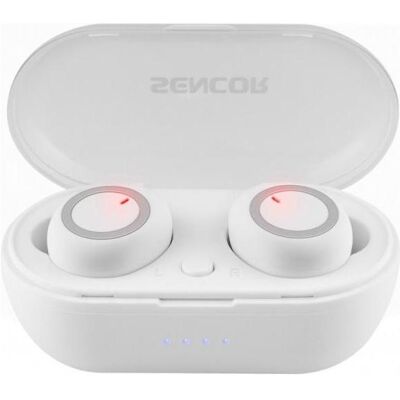 Sencor SEP 510BT WH Écouteurs Sans Fil - Bluetooth TWS - Publicité Sencor SEP 510BT WH Écouteurs Sans Fil - Bluetooth TWS - Publicité