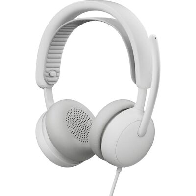 Logitech 981-001617, Avec fil, Blanc (Filaire, USB-A, USB-C, Les équipes Microsoft), Casque micro de bureau, Blanc - Publicité Logitech 981-001617, Avec fil, Blanc (Filaire, USB-A, USB-C, Les équipes Microsoft), Casque micro de bureau, Blanc - Publicité