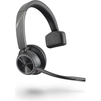 HP Casque Poly VOYAGER 4310 UC V4310 (Filaire, Sans fil, USB-C, Les équipes Microsoft, Zoom), Casque micro de bureau, Noir - Publicité HP Casque Poly VOYAGER 4310 UC V4310 (Filaire, Sans fil, USB-C, Les équipes Microsoft, Zoom), Casque micro de bureau, Noir - Publicité