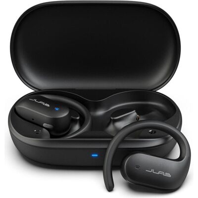 JLab Audio JBuds Open Sport (ANC, 26 h, Sans fil), Écouteurs, Noir - Publicité JLab Audio JBuds Open Sport (ANC, 26 h, Sans fil), Écouteurs, Noir - Publicité