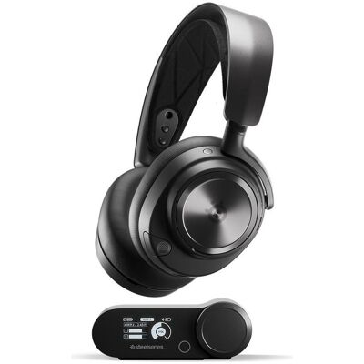 SteelSeries Arctis Nova Pro Wireless P (Sans fil), Casque gaming, Noir - Publicité SteelSeries Arctis Nova Pro Wireless P (Sans fil), Casque gaming, Noir - Publicité