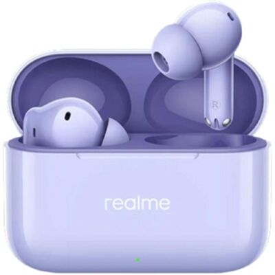 realme Wireless headphones Wireless earphones Buds T200 purple (ANC, 10 h, Sans fil), Écouteurs, Violet - Publicité realme Wireless headphones Wireless earphones Buds T200 purple (ANC, 10 h, Sans fil), Écouteurs, Violet - Publicité