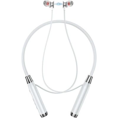 Hoco ES62 Pretty Headset Wireless In-Ear Anrufe/Musik Bluetooth Grau (120 h, Sans fil), Écouteurs, Gris - Publicité Hoco ES62 Pretty Headset Wireless In-Ear Anrufe/Musik Bluetooth Grau (120 h, Sans fil), Écouteurs, Gris - Publicité