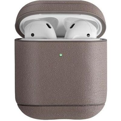 Uniq Boîtier de Terra à AirPods marron 1/2. (Manchon pour casque d'écoute), Étui pour écouteurs + casque, Beige - Publicité Uniq Boîtier de Terra à AirPods marron 1/2. (Manchon pour casque d'écoute), Étui pour écouteurs + casque, Beige - Publicité