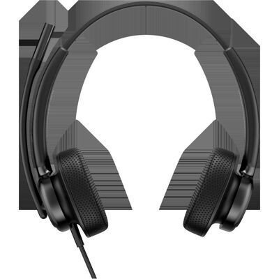 HP Poly Mission 425 (Filaire, USB-C, Les équipes Microsoft), Casque micro de bureau, Noir - Publicité HP Poly Mission 425 (Filaire, USB-C, Les équipes Microsoft), Casque micro de bureau, Noir - Publicité