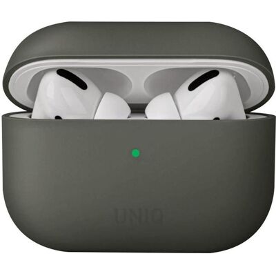 Uniq Étui unique Lino AirPods Pro Silicone gris (Manchon pour casque d'écoute), Étui pour écouteurs + casque, Gris - Publicité Uniq Étui unique Lino AirPods Pro Silicone gris (Manchon pour casque d'écoute), Étui pour écouteurs + casque, Gris - Publicité