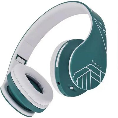 Casque PowerLocus P2 Bleu et Blanc - Casque - Publicité Casque PowerLocus P2 Bleu et Blanc - Casque - Publicité