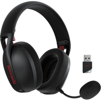 Redragon H848 IRE Pro (Filaire, Sans fil), Casque gaming, Blanc, Noir - Publicité Redragon H848 IRE Pro (Filaire, Sans fil), Casque gaming, Blanc, Noir - Publicité