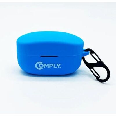 Comply Sony WF-1000XM4 Silicon Case bleu, Étui pour écouteurs + casque, Bleu - Publicité Comply Sony WF-1000XM4 Silicon Case bleu, Étui pour écouteurs + casque, Bleu - Publicité