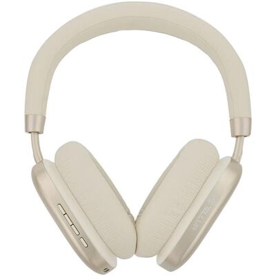 Casque Bluetooth Tellur Shade - Over-ear ANC beige - Publicité Casque Bluetooth Tellur Shade - Over-ear ANC beige - Publicité