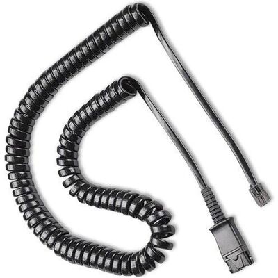 Câble casque Poly U10 - 3m - Compatible avec téléphones IP Cisco - Publicité Câble casque Poly U10 - 3m - Compatible avec téléphones IP Cisco - Publicité