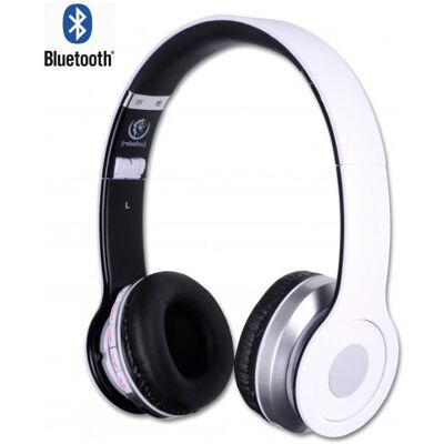 Rebeltec écouteurs Bluetooth - Blanc cristallin - Publicité Rebeltec écouteurs Bluetooth - Blanc cristallin - Publicité