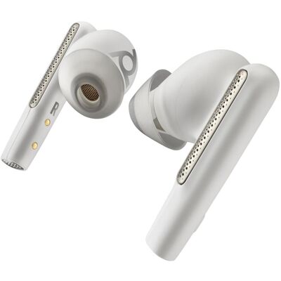 HP Poly Voyager Free 60 White (Sans fil), Casque micro de bureau, Blanc - Publicité HP Poly Voyager Free 60 White (Sans fil), Casque micro de bureau, Blanc - Publicité