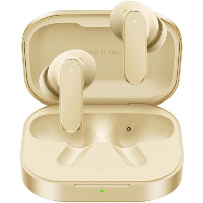 realme Buds Air8 RMA2503, Master Gold (ANC, 58 h, Sans fil), Écouteurs, Or - Publicité realme Buds Air8 RMA2503, Master Gold (ANC, 58 h, Sans fil), Écouteurs, Or - Publicité