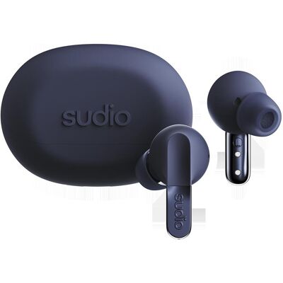 Sudio N3problu (ANC, 30 h, Sans fil), Écouteurs, Bleu, Noir - Publicité Sudio N3problu (ANC, 30 h, Sans fil), Écouteurs, Bleu, Noir - Publicité