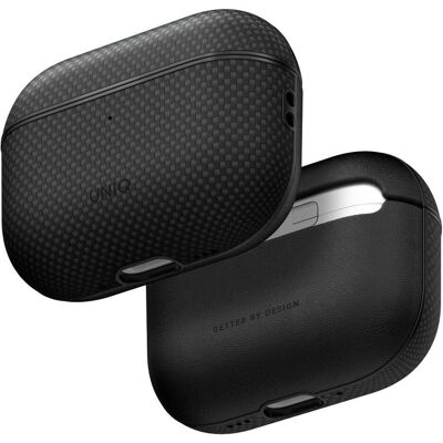 Uniq Etui Keva Prime do AirPods Pro 3 gen czarny (Manchon pour casque d'écoute), Étui pour écouteurs + casque, Noir - Publicité Uniq Etui Keva Prime do AirPods Pro 3 gen czarny (Manchon pour casque d'écoute), Étui pour écouteurs + casque, Noir - Publicité