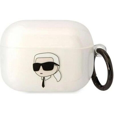 Coque AirPods Pro Karl Lagerfeld Collection Karl - Transparent - Publicité Coque AirPods Pro Karl Lagerfeld Collection Karl - Transparent - Publicité