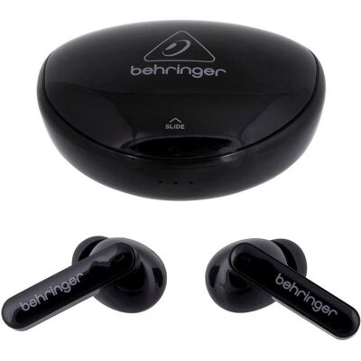 Behringer T-BUDS Ecouteurs Bluetooth à suppression active du bruit (ANC, 4 h, Sans fil), Écouteurs, Noir - Publicité Behringer T-BUDS Ecouteurs Bluetooth à suppression active du bruit (ANC, 4 h, Sans fil), Écouteurs, Noir - Publicité
