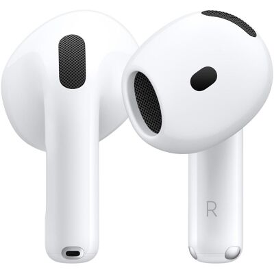Apple AirPods 4 (Pas de réduction du bruit, 5 h, Sans fil), Écouteurs, Blanc - Publicité Apple AirPods 4 (Pas de réduction du bruit, 5 h, Sans fil), Écouteurs, Blanc - Publicité