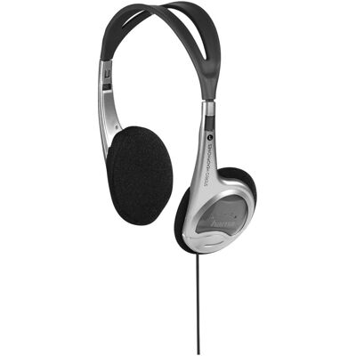 Hama Casque OnEarStereo HK229 (Filaire), Écouteurs, Argent - Publicité Hama Casque OnEarStereo HK229 (Filaire), Écouteurs, Argent - Publicité