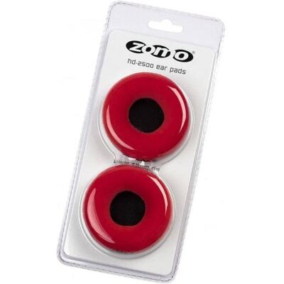 Zomo Set de coussins HD-2500/HD-3000 velour rouge, Pièces de rechange casque + écouteurs, Rouge - Publicité Zomo Set de coussins HD-2500/HD-3000 velour rouge, Pièces de rechange casque + écouteurs, Rouge - Publicité