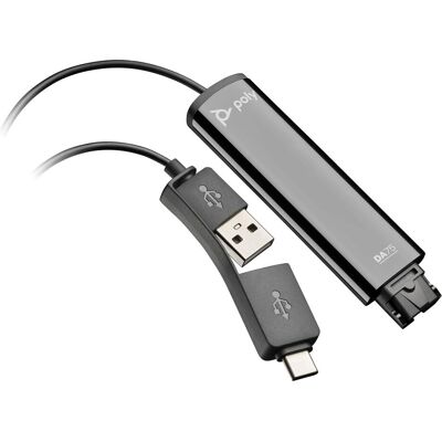 HP Adaptateur DA75 USB vers QD, Micro-casque : accessoires - Publicité HP Adaptateur DA75 USB vers QD, Micro-casque : accessoires - Publicité