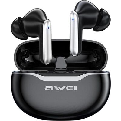 Casque Bluetooth Awei T50 ENC - Sans fil, Étanche, Station d'accueil - Publicité Casque Bluetooth Awei T50 ENC - Sans fil, Étanche, Station d'accueil - Publicité