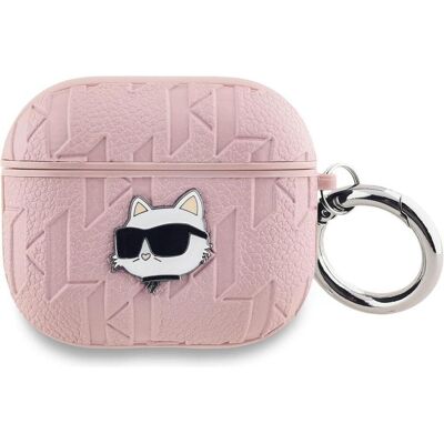 Etui AirPods 3 Karl Lagerfeld - Choupette Gaufre Rose - Publicité Etui AirPods 3 Karl Lagerfeld - Choupette Gaufre Rose - Publicité