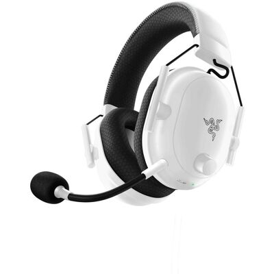 Razer BlackShark V2 Pro 2023 (Sans fil), Casque gaming, Blanc - Publicité Razer BlackShark V2 Pro 2023 (Sans fil), Casque gaming, Blanc - Publicité