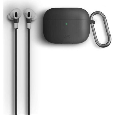 Uniq étui Vencer AirPods Pro Silicone szary/charcoal dark grey (Manchon pour casque d'écoute), Étui pour écouteurs + casque, Gris - Publicité Uniq étui Vencer AirPods Pro Silicone szary/charcoal dark grey (Manchon pour casque d'écoute), Étui pour écouteurs + casque, Gris - Publicité