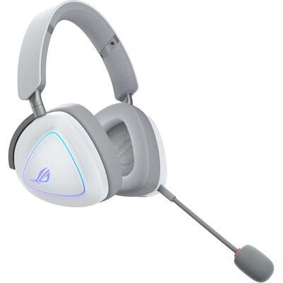 Asus ROG Delta II (Filaire, Sans fil), Casque gaming, Blanc - Publicité Asus ROG Delta II (Filaire, Sans fil), Casque gaming, Blanc - Publicité