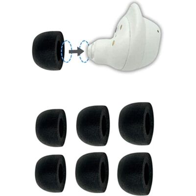Comply Samsung Galaxy Buds FE large (Samsung Galaxy Buds FE), Pièces de rechange casque + écouteurs, Noir - Publicité Comply Samsung Galaxy Buds FE large (Samsung Galaxy Buds FE), Pièces de rechange casque + écouteurs, Noir - Publicité