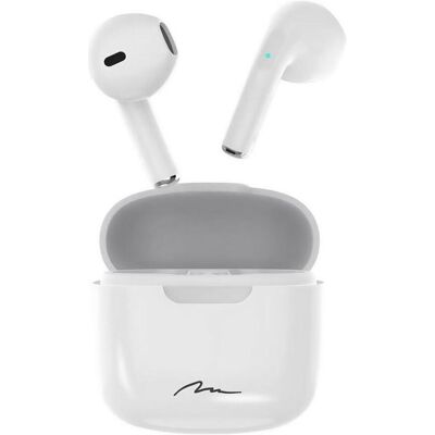 Media-Tech Bluetooth Casque R- Phones Mt3608w Blanc (5 h, Sans fil), Écouteurs, Blanc - Publicité Media-Tech Bluetooth Casque R- Phones Mt3608w Blanc (5 h, Sans fil), Écouteurs, Blanc - Publicité