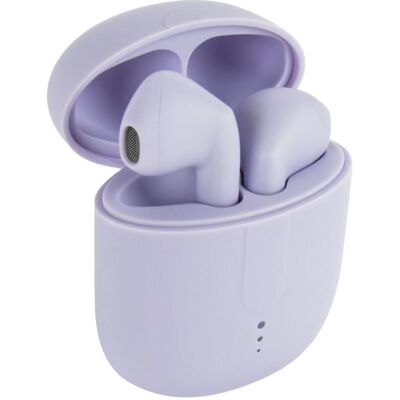 Écouteurs Bluetooth TWS Violet Setty avec Boîtier de Charge - Publicité Écouteurs Bluetooth TWS Violet Setty avec Boîtier de Charge - Publicité