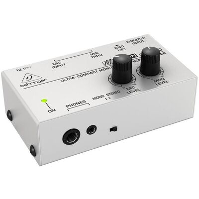 Behringer Micromon Ma400, Amplificateur pour casque - Publicité Behringer Micromon Ma400, Amplificateur pour casque - Publicité