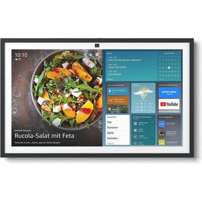 Amazon Echo Show 21 (2025) (Amazon Alexa), Enceinte connectée, Noir - Publicité Amazon Echo Show 21 (2025) (Amazon Alexa), Enceinte connectée, Noir - Publicité