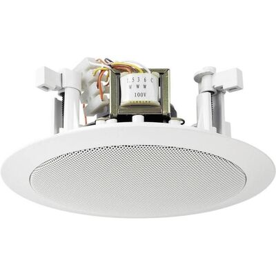 MONACOR Haut-parleur encastré Public Adress EDL-25 (1 pièce), Enceinte encastrable, Blanc - Publicité MONACOR Haut-parleur encastré Public Adress EDL-25 (1 pièce), Enceinte encastrable, Blanc - Publicité