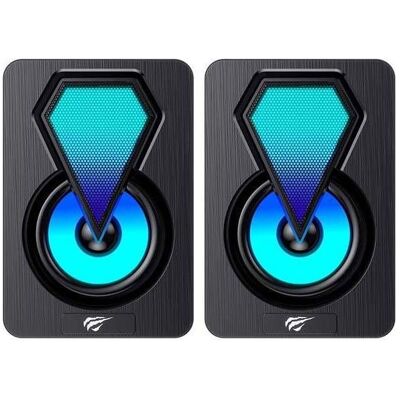 Havit SK210mini PRO RGB haut-parleurs d'ordinateur, Haut-parleur PC, Noir - Publicité Havit SK210mini PRO RGB haut-parleurs d'ordinateur, Haut-parleur PC, Noir - Publicité