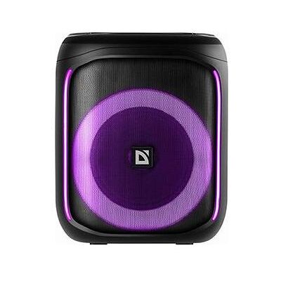Defender Haut-parleur BOOMER 50, Li-Ion, 1.1, 50W, noir, contrôle du volume, sous-éclairage LED, Enceinte Bluetooth, Noir - Publicité Defender Haut-parleur BOOMER 50, Li-Ion, 1.1, 50W, noir, contrôle du volume, sous-éclairage LED, Enceinte Bluetooth, Noir - Publicité
