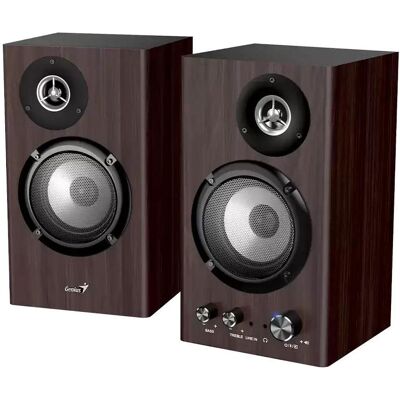 Genius repro SP-HF1812BT / Dunkelbraun / Holz / BT, Haut-parleur PC, Marron - Publicité Genius repro SP-HF1812BT / Dunkelbraun / Holz / BT, Haut-parleur PC, Marron - Publicité