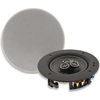 Chilitec - CTE-30W - 30W - round - white - In-wall speaker - Publicité Chilitec - CTE-30W - 30W - round - white - In-wall speaker - Publicité