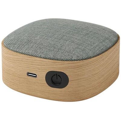 SACKit Go Wood Haut-parleur Bluetooth Portable - Chêne Naturel - Publicité SACKit Go Wood Haut-parleur Bluetooth Portable - Chêne Naturel - Publicité