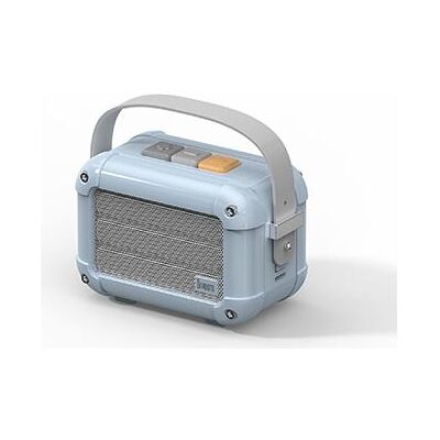 Haut-parleur Bluetooth Macchiato Bleu Divoom - Publicité Haut-parleur Bluetooth Macchiato Bleu Divoom - Publicité