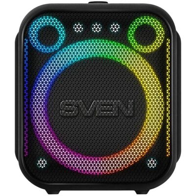 Sven Haut-parleurs Skaļrunis PS-880 (10 h), Enceinte Bluetooth, Noir - Publicité Sven Haut-parleurs Skaļrunis PS-880 (10 h), Enceinte Bluetooth, Noir - Publicité