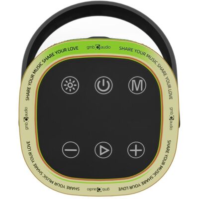 Gembird Wired speakers Portable Speaker Portable/Wireless Bluetooth SPK-BT-LED-06 (4 h), Enceinte Bluetooth, Noir - Publicité Gembird Wired speakers Portable Speaker Portable/Wireless Bluetooth SPK-BT-LED-06 (4 h), Enceinte Bluetooth, Noir - Publicité
