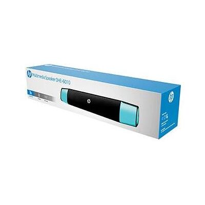 HP DHE-6010 schwarz / Soundbar / 6W / 3,5mm Klinke + BT (6 W), Barre de son, Noir - Publicité HP DHE-6010 schwarz / Soundbar / 6W / 3,5mm Klinke + BT (6 W), Barre de son, Noir - Publicité