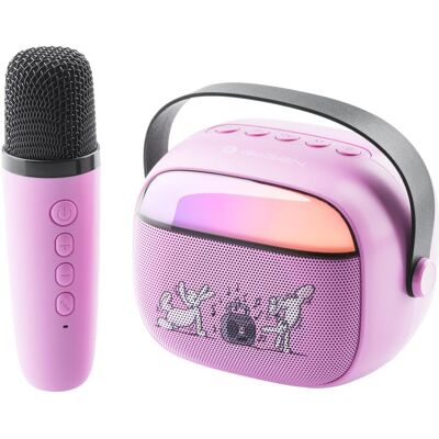 Enceinte portable pour enfants GoGEN BOB - Microphone sans fil Karaoke MP3 - Publicité Enceinte portable pour enfants GoGEN BOB - Microphone sans fil Karaoke MP3 - Publicité