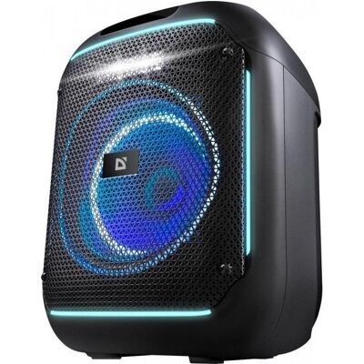 Defender BOOMER 65W Bluetooth-Lautsprecher Schwarze LED-Hintergrundbeleuchtung, Haut-parleur PC, Noir - Publicité Defender BOOMER 65W Bluetooth-Lautsprecher Schwarze LED-Hintergrundbeleuchtung, Haut-parleur PC, Noir - Publicité