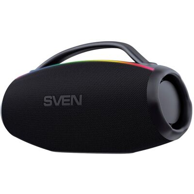 Sven Enceinte portable PS-399 2.1, noire (16 h), Enceinte Bluetooth, Noir - Publicité Sven Enceinte portable PS-399 2.1, noire (16 h), Enceinte Bluetooth, Noir - Publicité